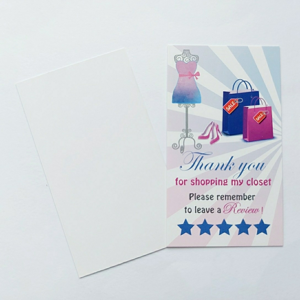 100 Thank You Cards - Picture 5 of 6
